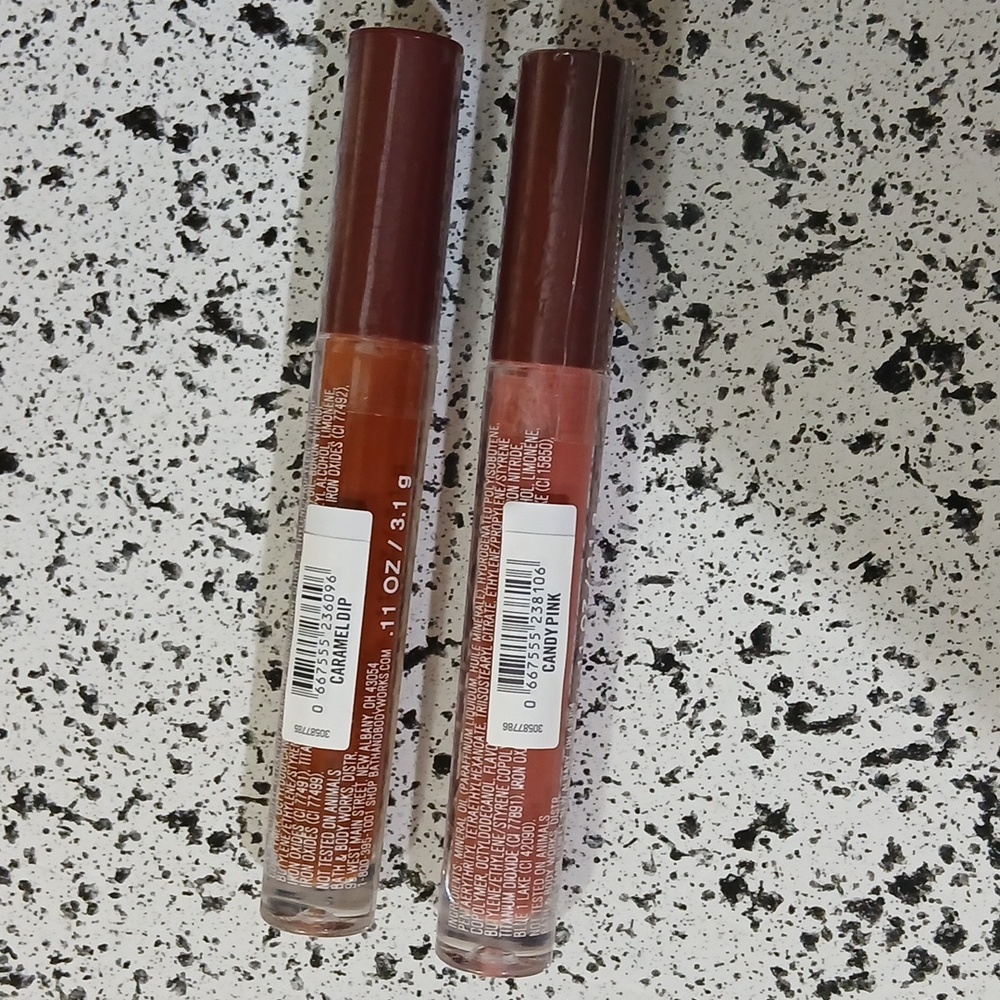 B&BW Lip Oil Bundle •Candy Pink & Caramel Dip - Picture 2 of 5